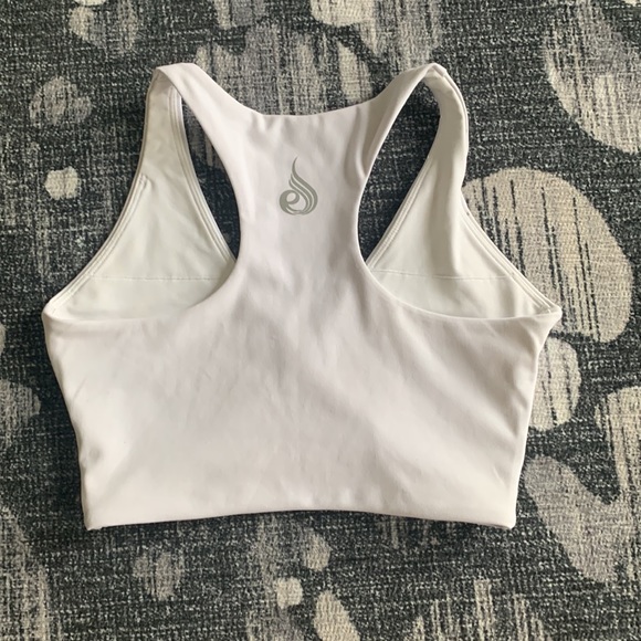 Crossover Wrap Sports Bra Crop Ryderwear Size Extra Small - Picture 3 of 7